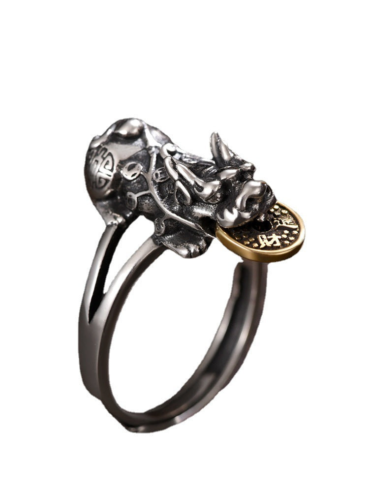 Fashion Vintage Thai Silver Ring