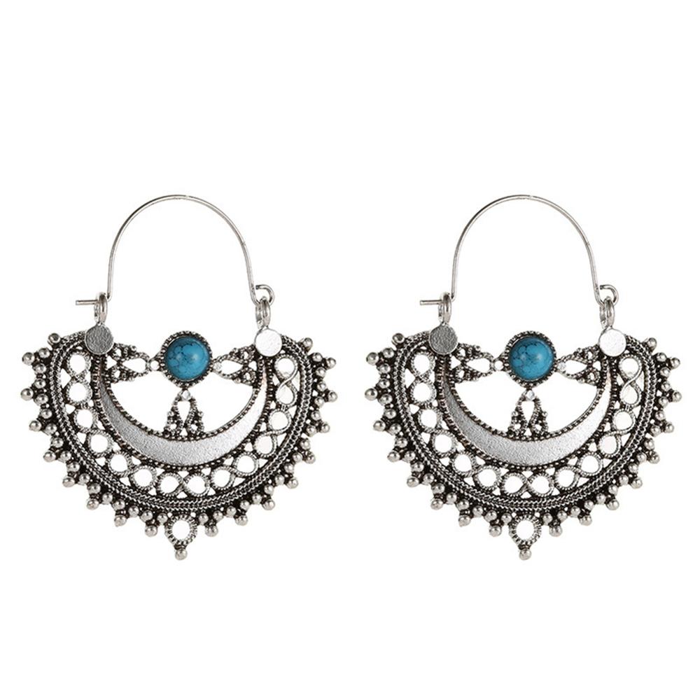 Vintage boho fashion big earrings