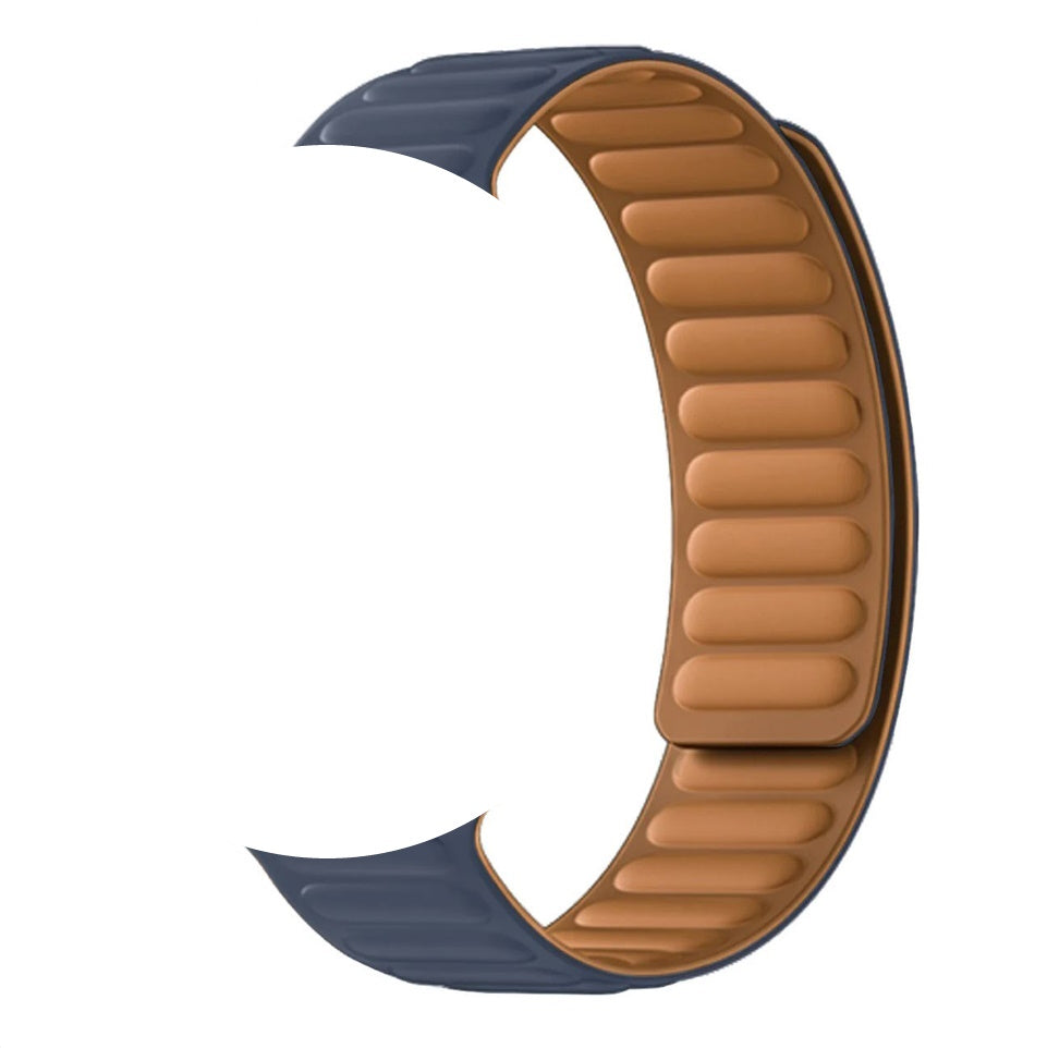 Silicone Ribbed Link band For Apple Watch