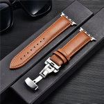 Genuine Leather Watch Straps for Apple Watch