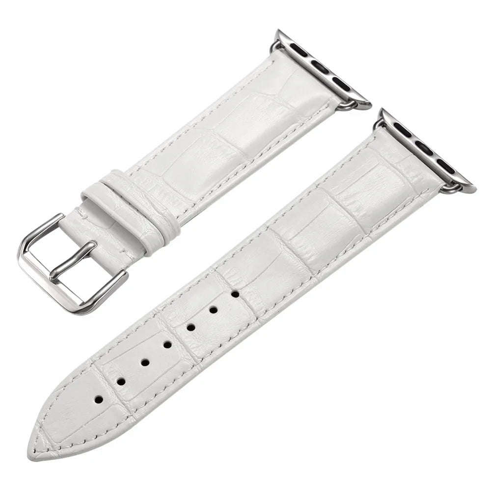 Genuine Cow Leather loop Bracelet Belt Band for Apple Watch