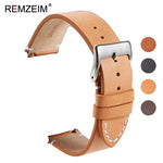 Premium Calfskin Genuine Leather Watch Strap