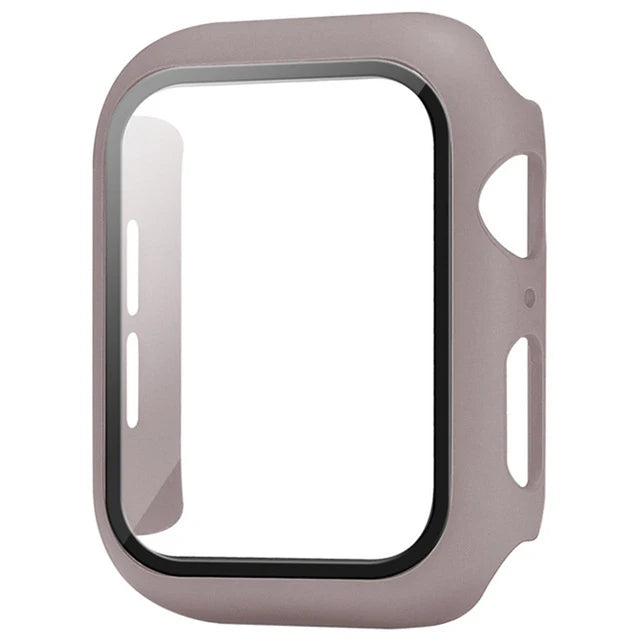 Protective Glass + Cover For Apple Watch