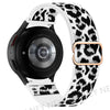 White Leopard 40 / 22mm watch band