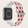 Pink Polka Dots / 42mm-44mm-45mm-49mm