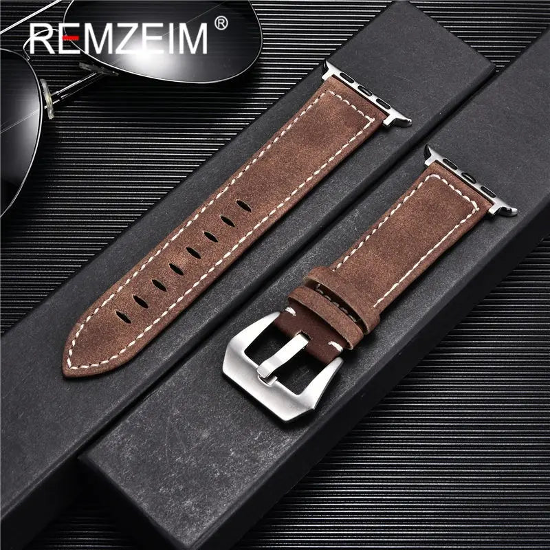 Quality Leather Strap for Apple Watch