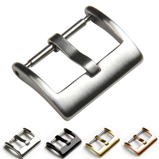 Metal Watch Band Buckle with Square Pin Button