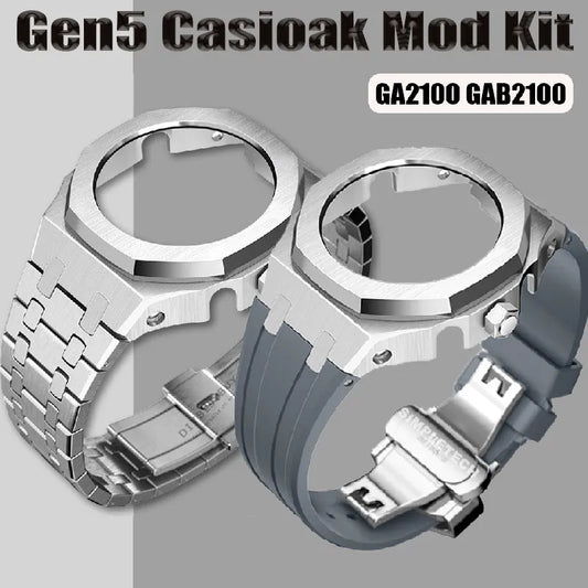 Casio G-Shock GA2100 Series Metal Bezel AP Modification Kit