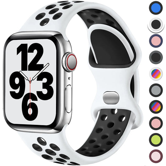 Silicone sports bracelet for Apple iWatch