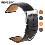 Premium Calfskin Genuine Leather Watch Strap