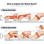 Ocean Silicone Strap For Apple Watch Band