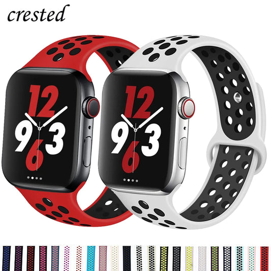 Silicone Sport Strap For Apple Watch