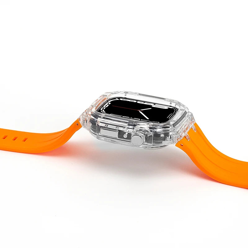 Luxury Transparent Case Modification Kit for Apple Watch