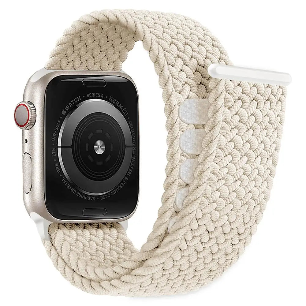 Quality Colourful Braided Solo Loop Band For Apple Watch