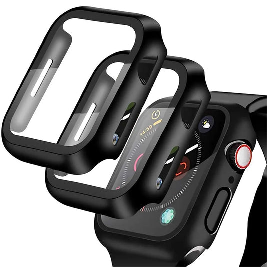 Glass Protector + Case for Apple Watch