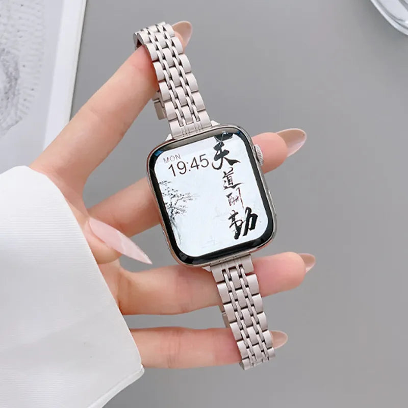 Stainless Steel Bracelet Strap For Apple Watch