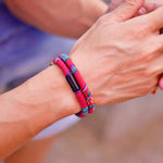 Bohemian Double-Layer Rope Bracelet for Men and Women