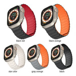 Magnetic Silicone sports band for Apple Watch