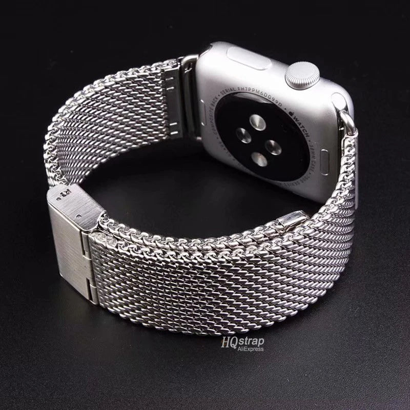 1.0mm Milanese Band for Apple Watch: Stainless Steel Metal Bracelet