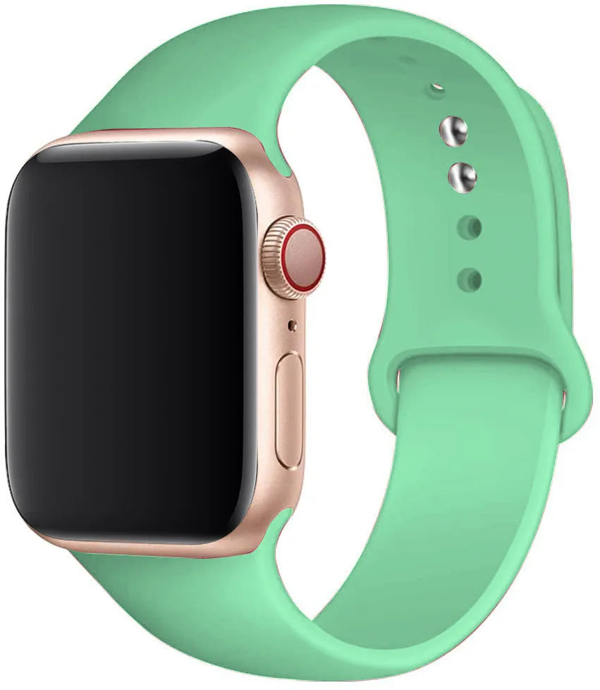 Replacement Silicone Rubber band strap For Apple Watch