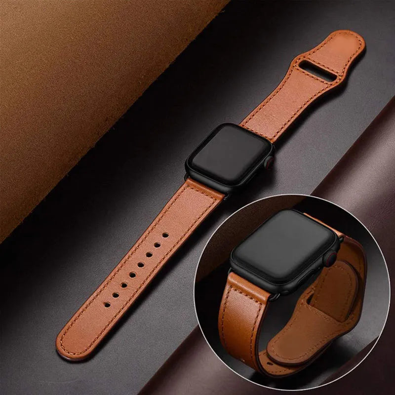 Leather strap For Apple watch