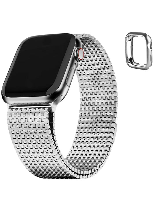 Carbon Steel Magnetic Attraction Strap for Apple Watch