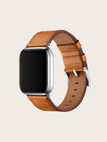 Adjustable Retro Style Leather strap with Buckle for Apple Watch