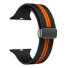 Black Orange - Black Buckle / 38mm 40mm 41mm