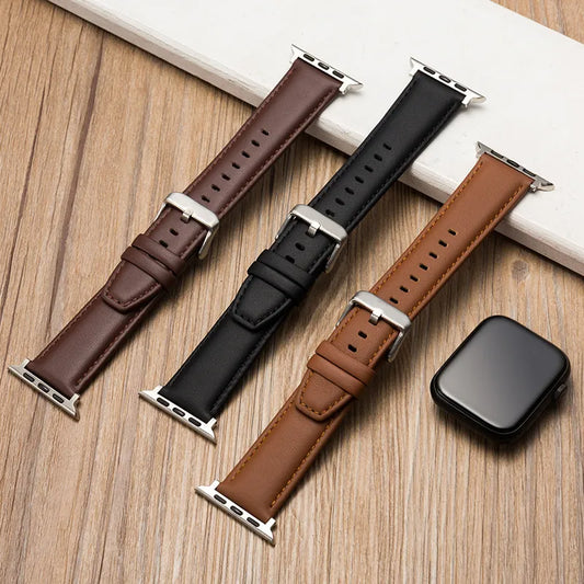 Leather Watch Band for apple watch