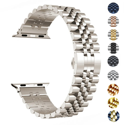Steel Strap Bracelet Band for Apple Watch