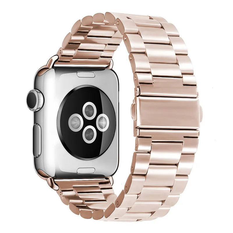 Adjustable Stainless Steel Bracelet for Apple Watch