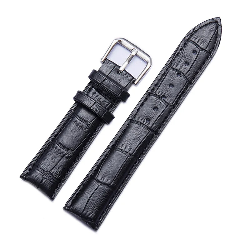 Universal Replacement Leather Watch Strap