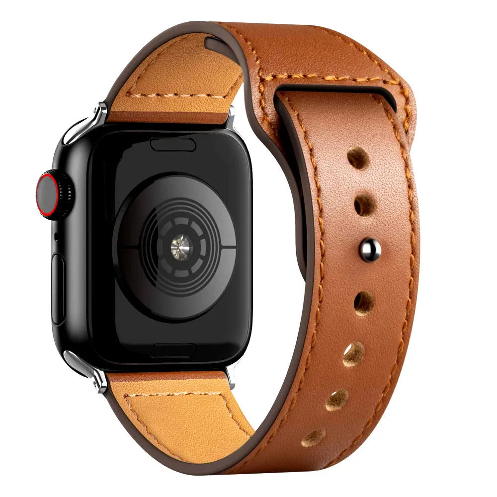 Leather strap For Apple watch