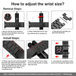 Stainless Steel Bracelet Strap For Apple Watch Band