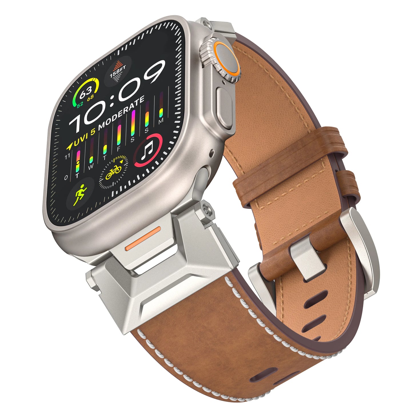 Luxury Genuine Leather Strap for Apple Watch