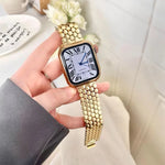 Honeycomb Stainless Steel Metal Bracelet Band for Apple Smart Watch