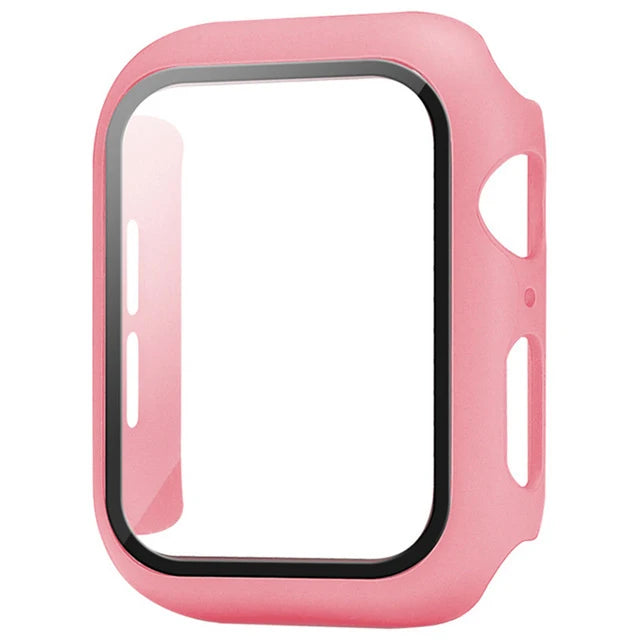 Protective Glass + Cover For Apple Watch