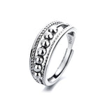 Vintage Silver Couple Ring Fashion Jewellery
